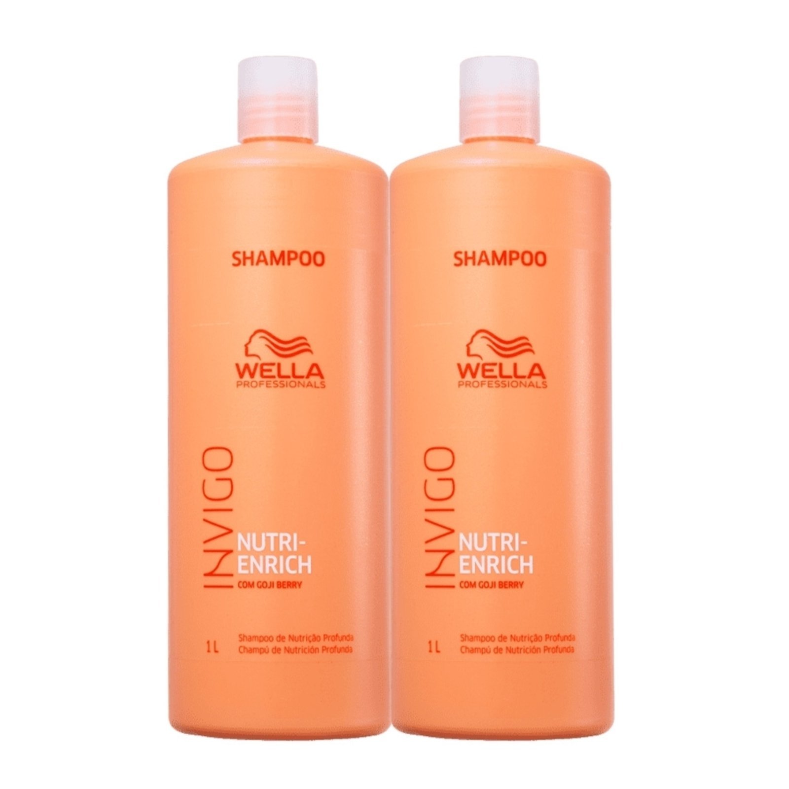 Kit Wella Professionals Invigo Nutri-Enrich – Shampoo 1L (2 unidades)
