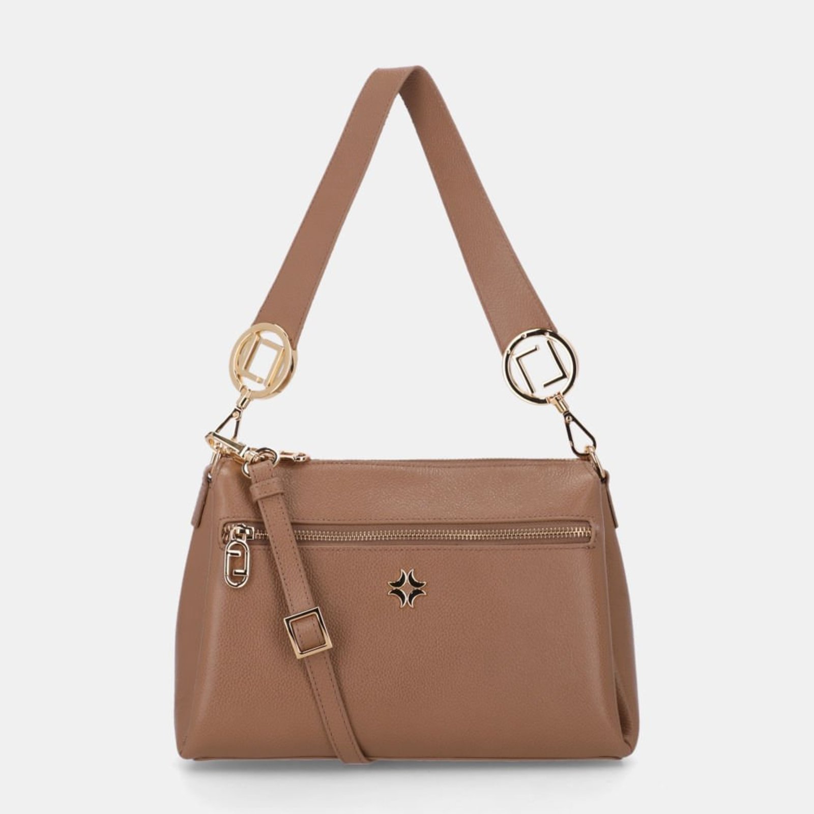 Bolsa Tiracolo Média New Ridge Ginger - 2000555 Luz da Lua