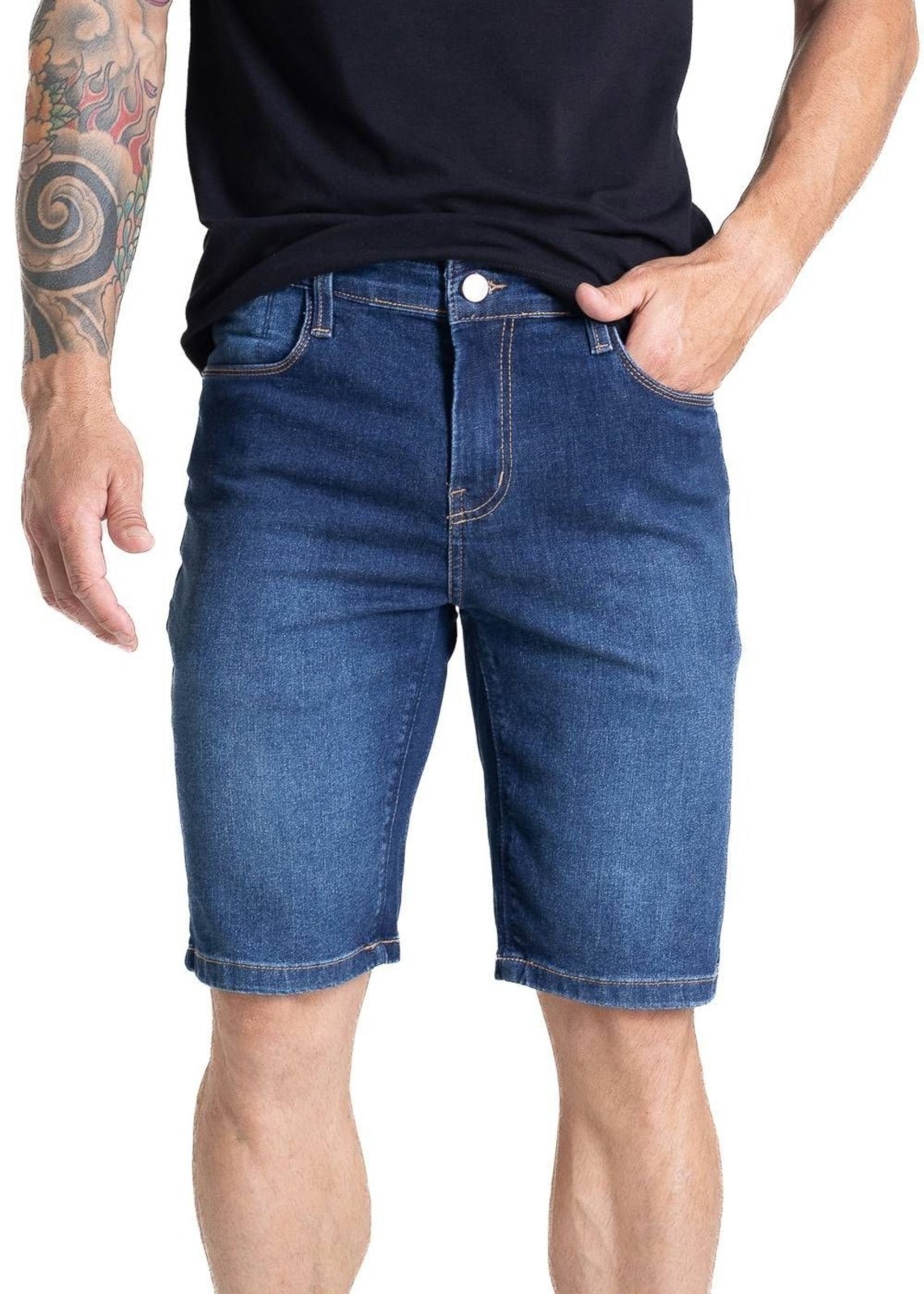 Bermuda Jeans Sawary - 282136 - Azul - Sawary