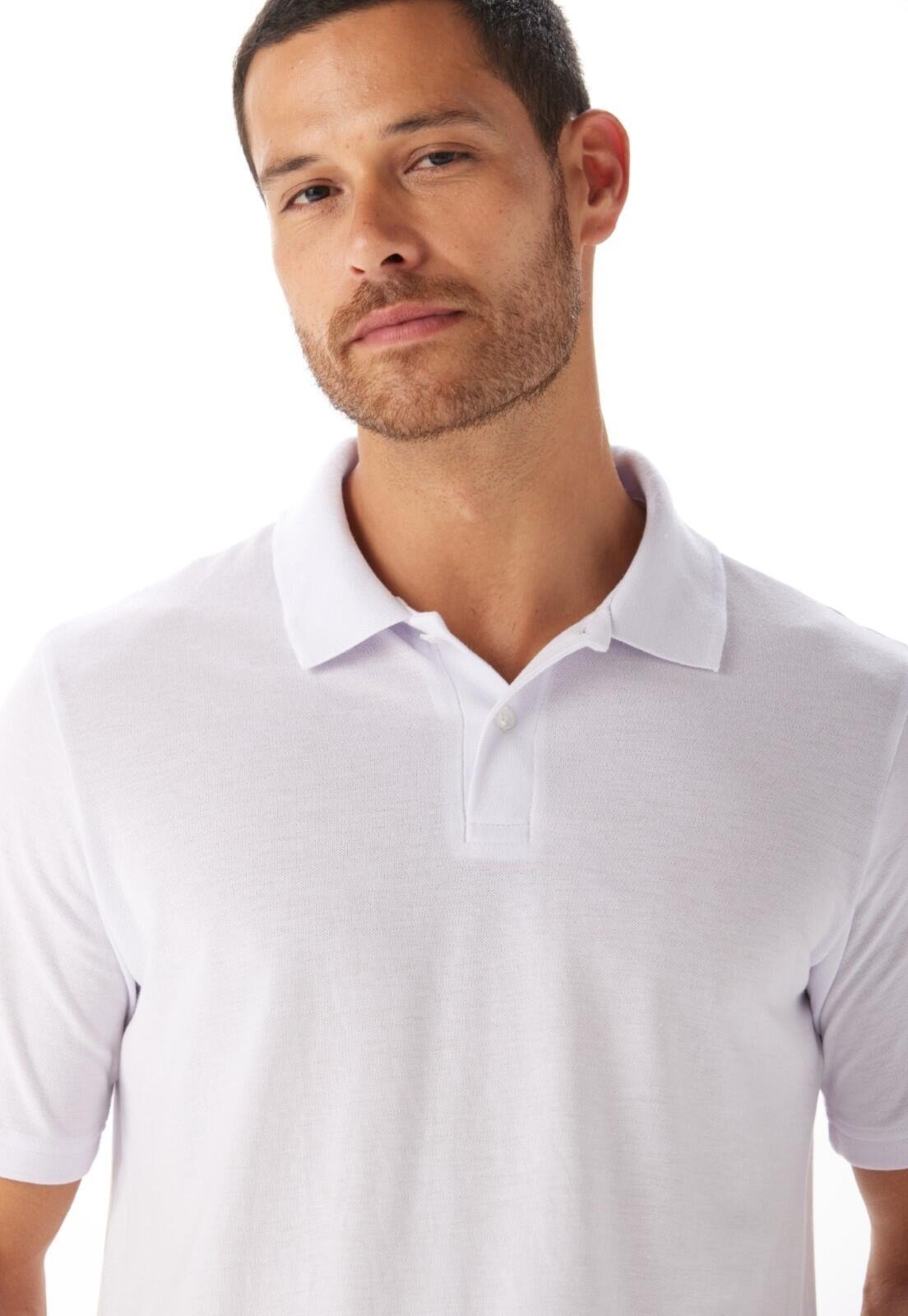 Polo Slim Piquet Traymon Branco