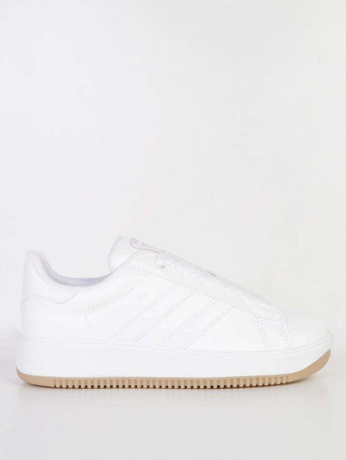 Tênis Casual Caixa Alta Quiz Feminino BRANCO