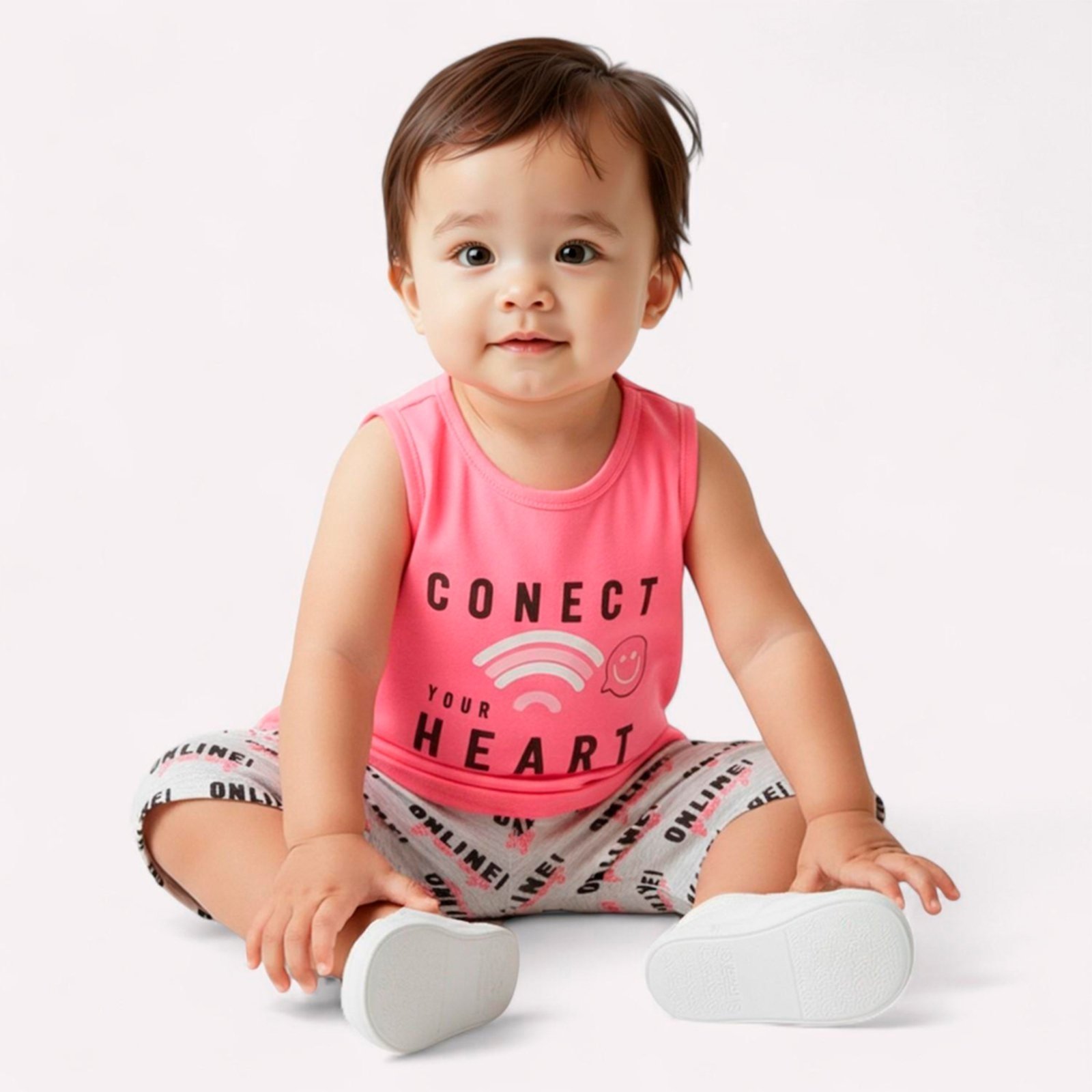 Infantil – Conjunto Menina Lettering Kyly
