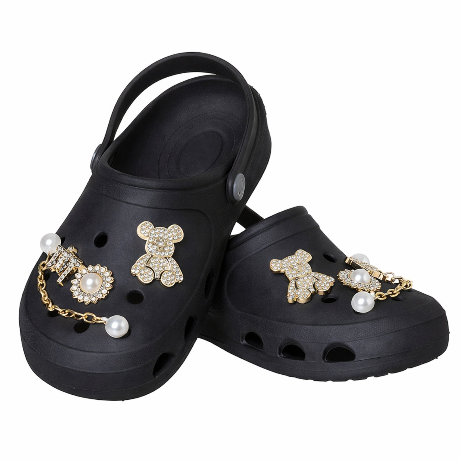 Infantil - Chinelo Babuche Sandália Menina com Enfeite