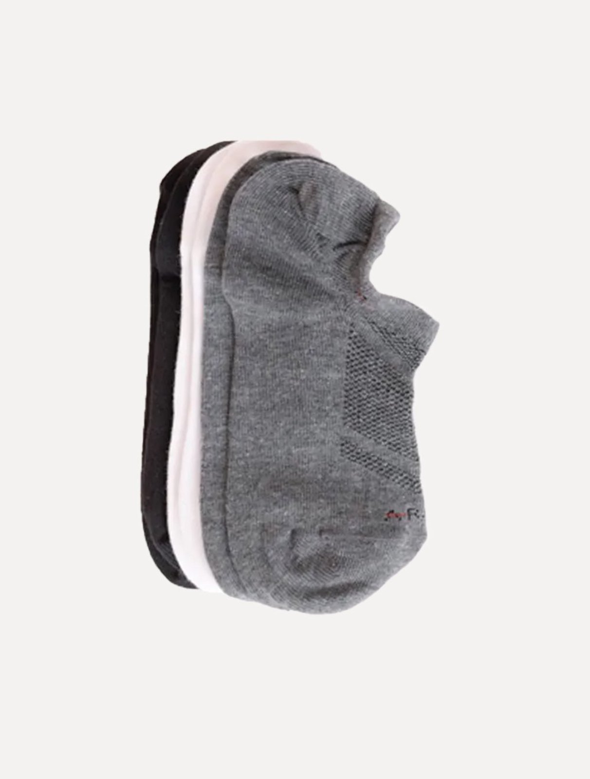 Meia Aramis Masculina Invisível Sport Branca Preta Grafite Mescla Kit 3 Pares