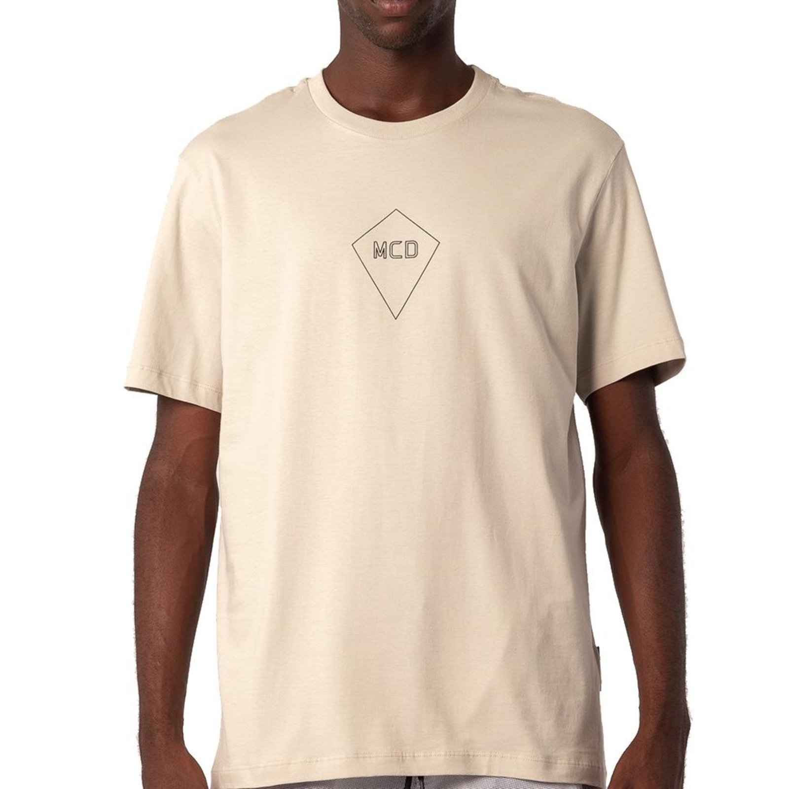 Camiseta MCD More Core Division Relev SM26 Bege Poeira