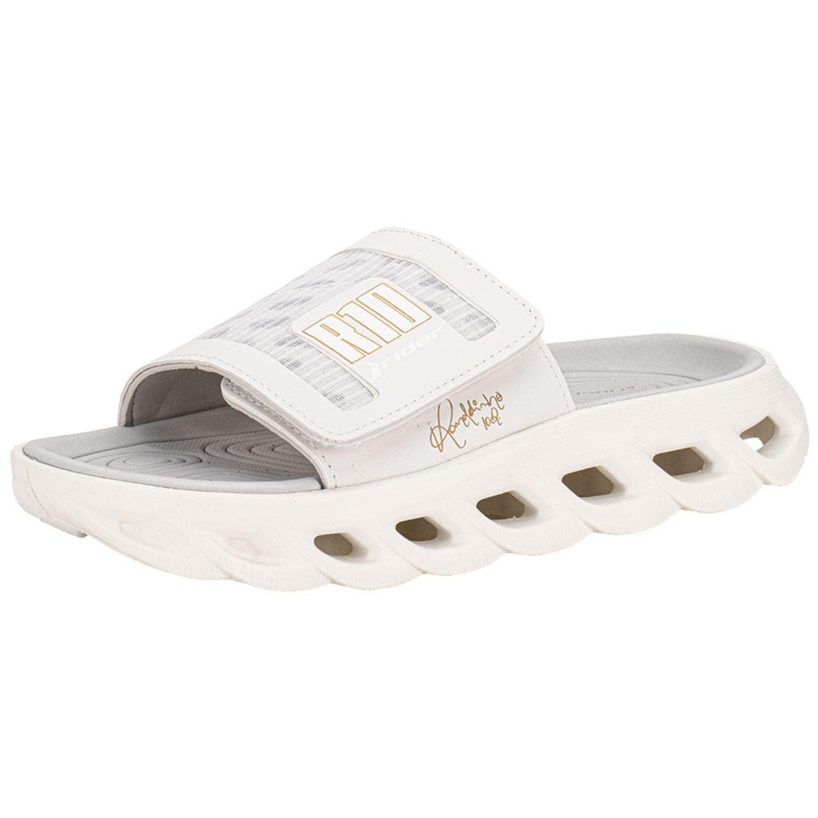 Chinelo Masculino Slide R Power R10 Rider 12583 3292583 Branco