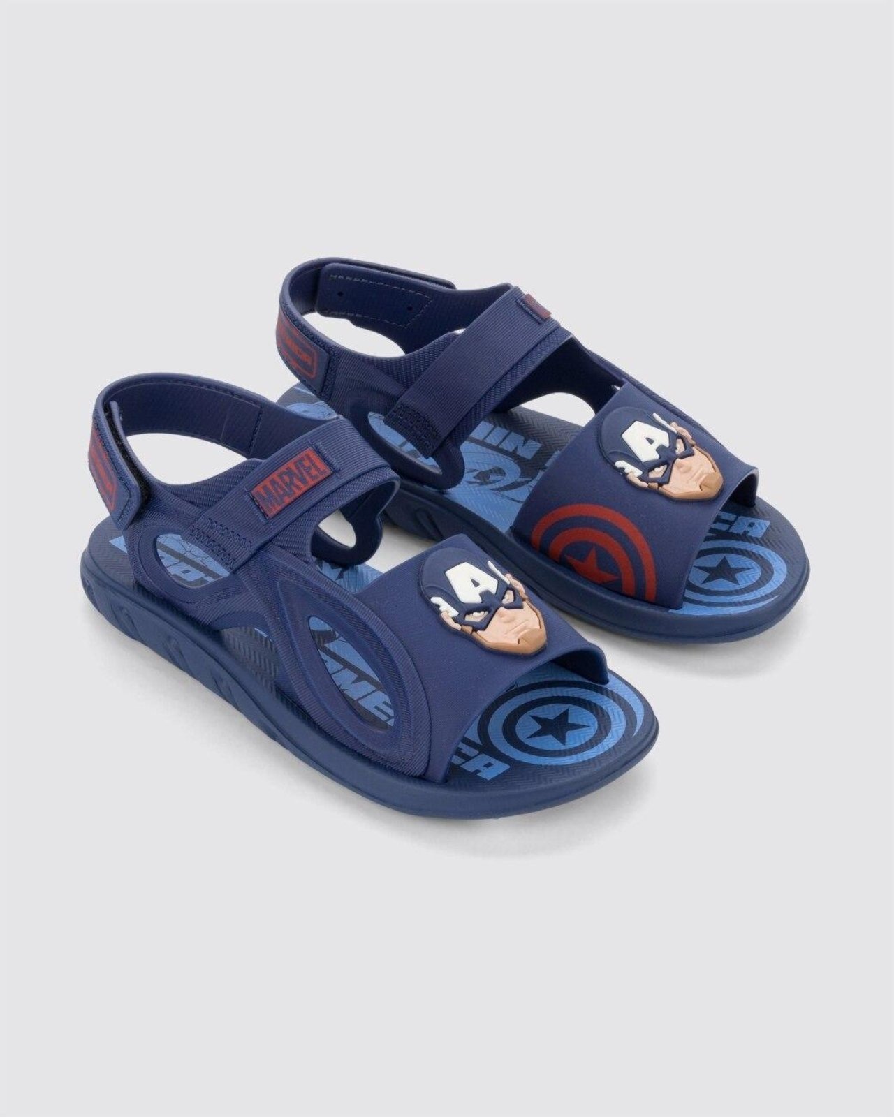 Infantil - Sandália Grendene Marvel Power Azul