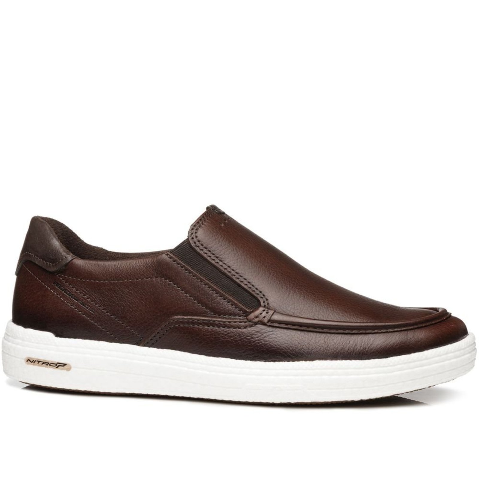 Tênis Casual Pegada Masculino em Couro Pinhão 112001-02 Tênis Casual Pegada Masculino em Couro Pinhão 112001-02 44