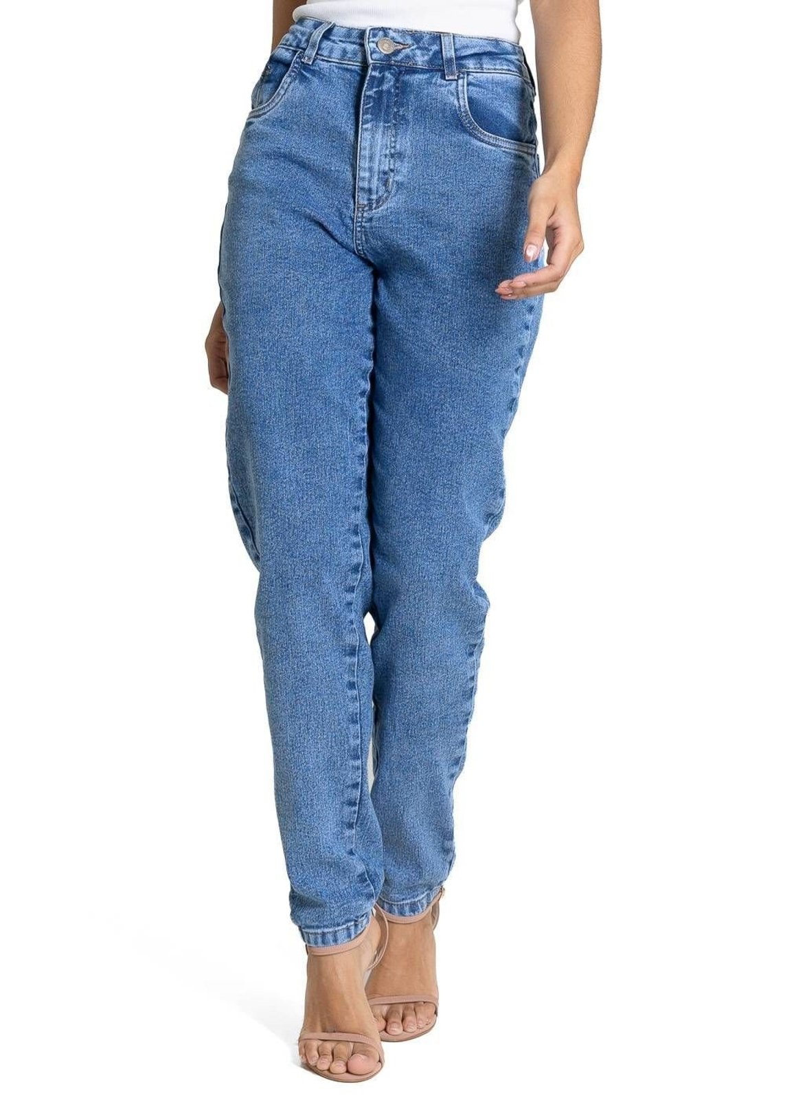 Calça Jeans Sawary Mom - 283362 - Azul - Sawary