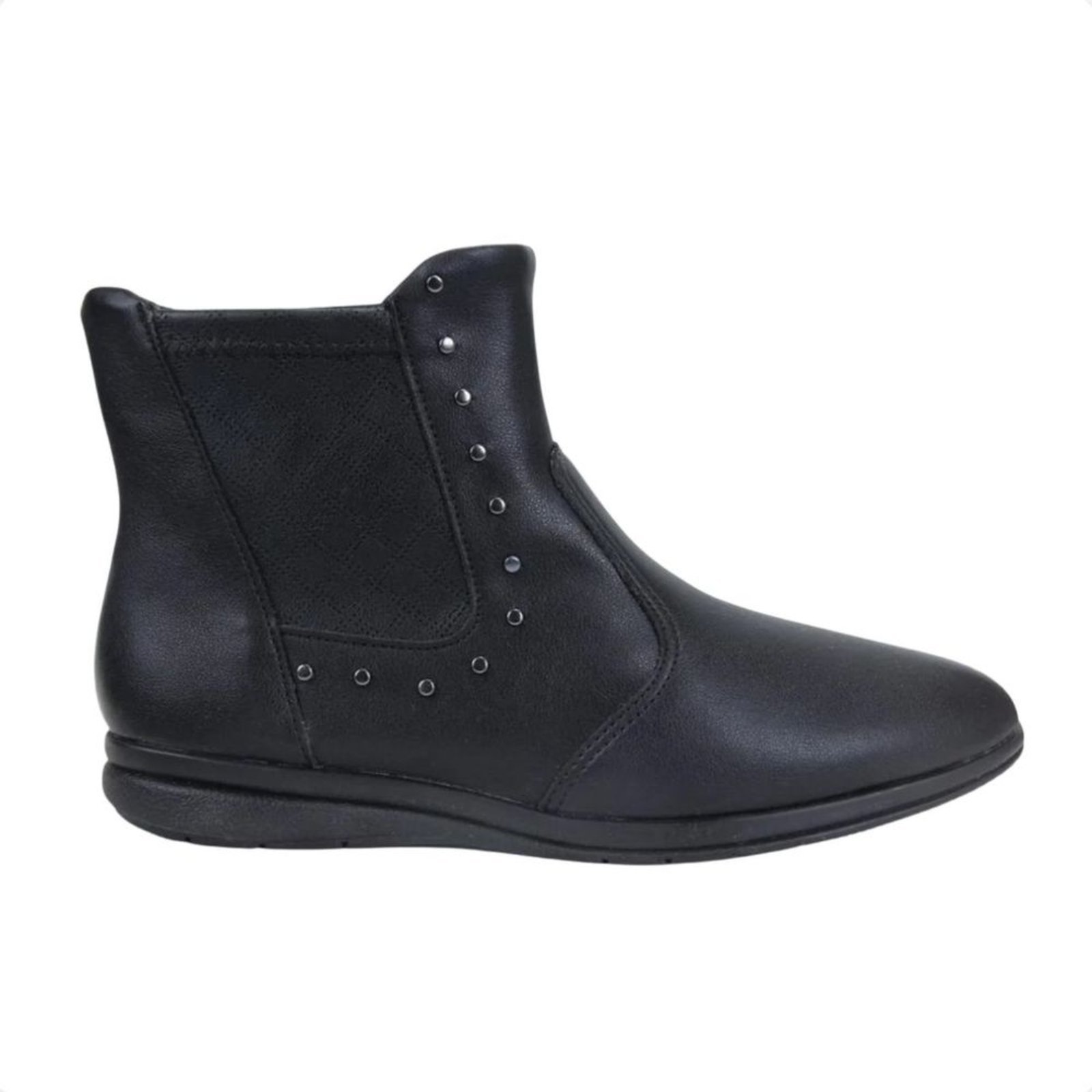 Bota Feminina Cano Baixo Piccadilly Preta