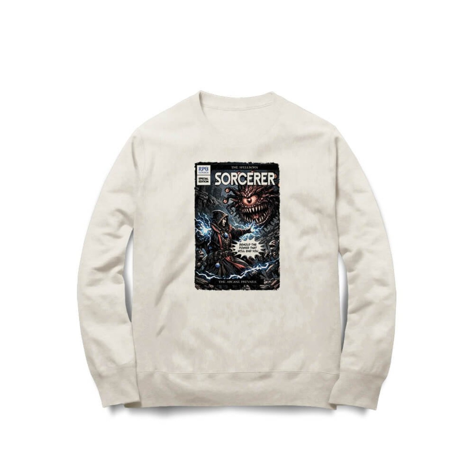 Moletom Sorcerer Comics - Off White