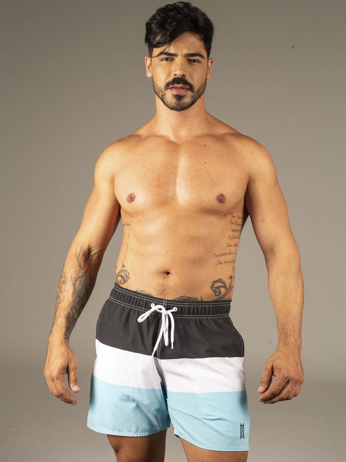 Bermuda Masculina Tactel Blue Hit Para Praia