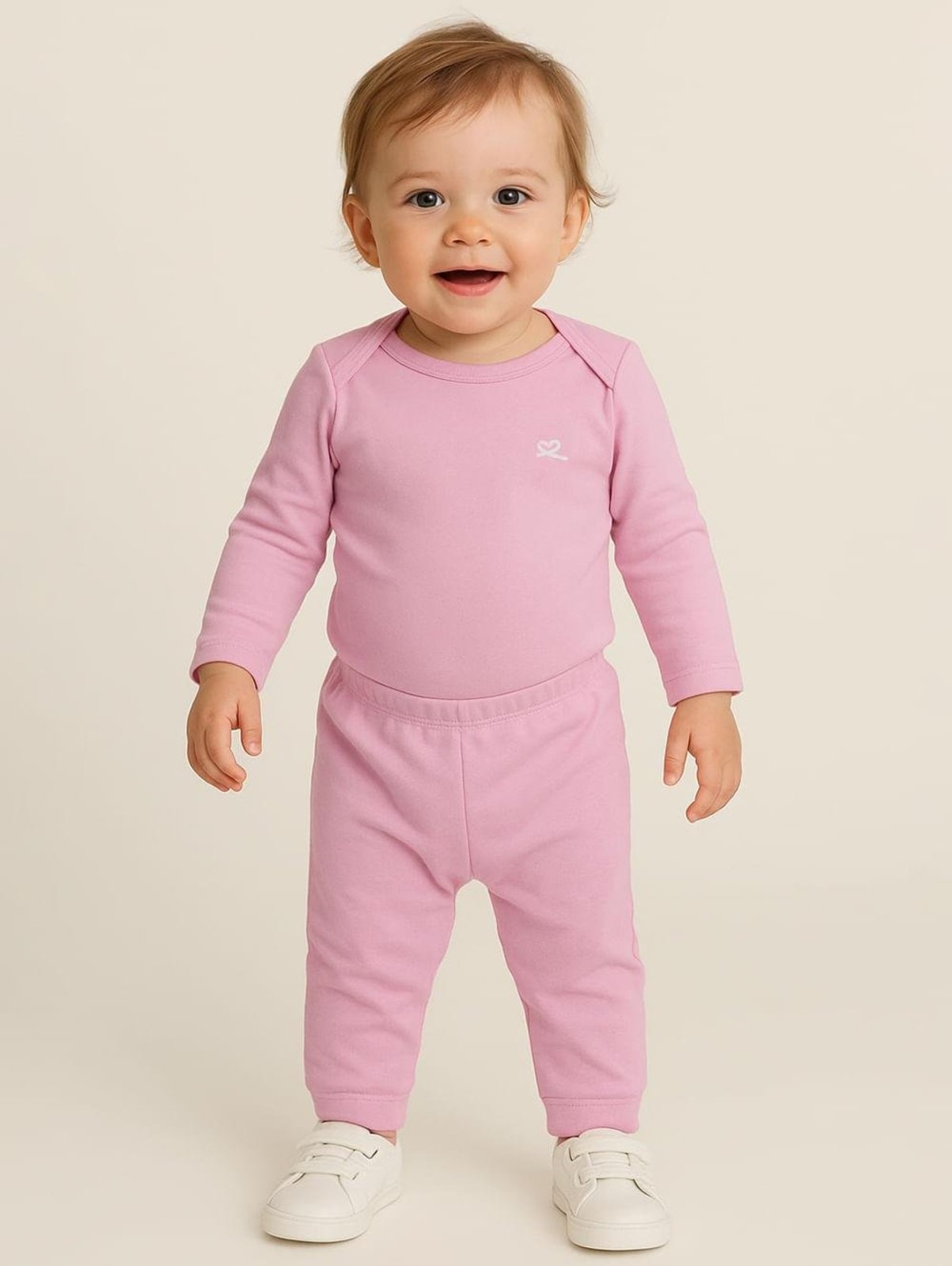 Pijama Longo Para - ROSA CLARO