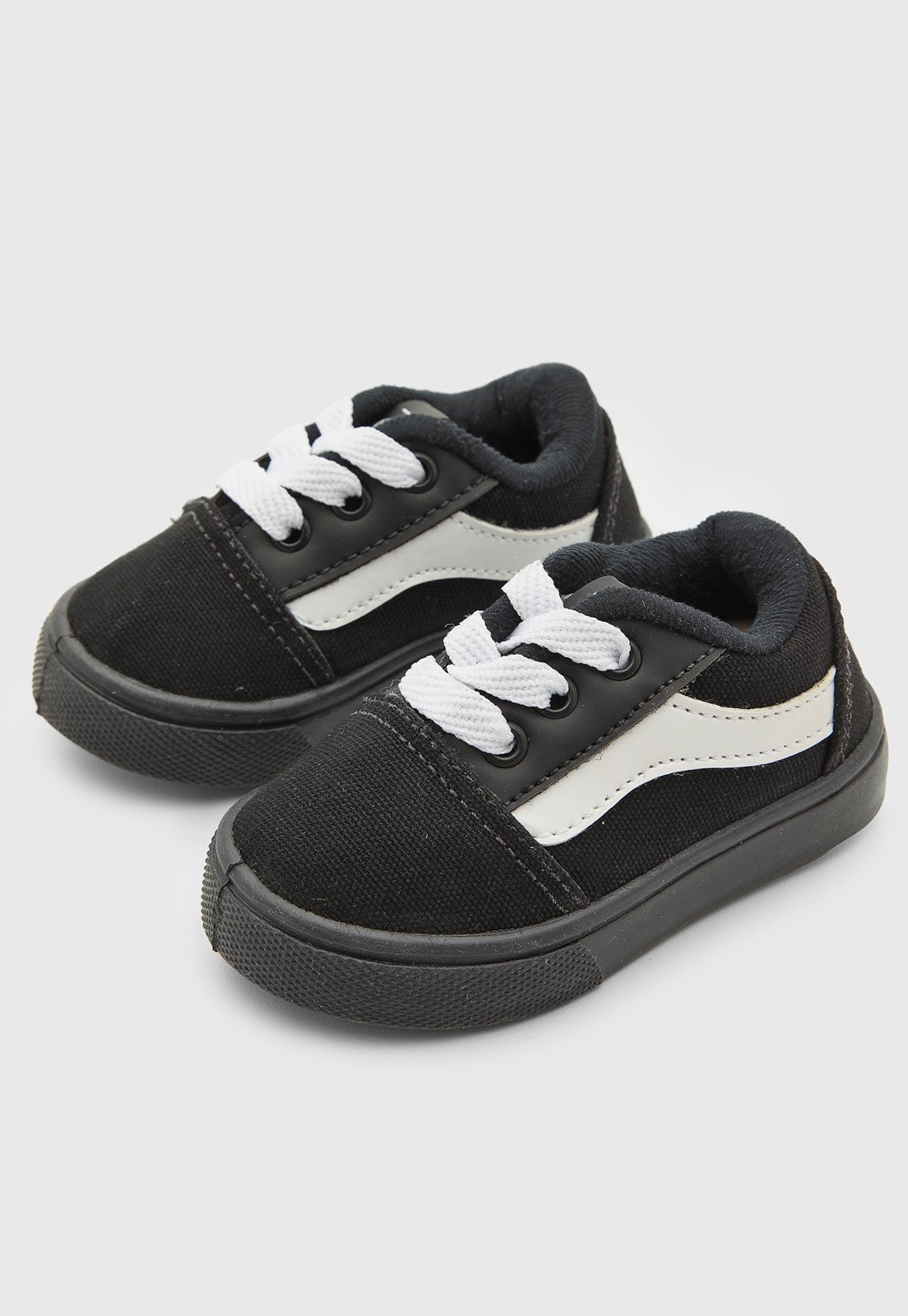 Infantil - Tênis Pimpolho Cano Baixo Preto