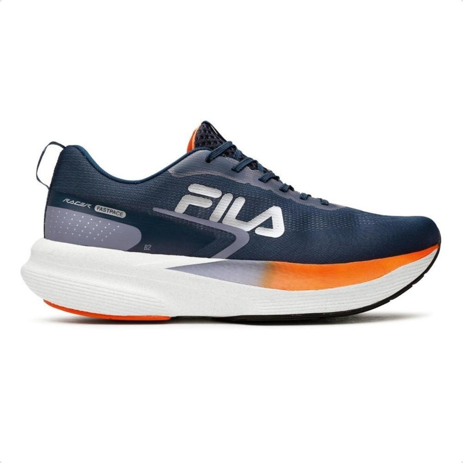 Vista 2 Tênis Masculino Fila Racer Fastpace 1321052 39 azul Fila azul