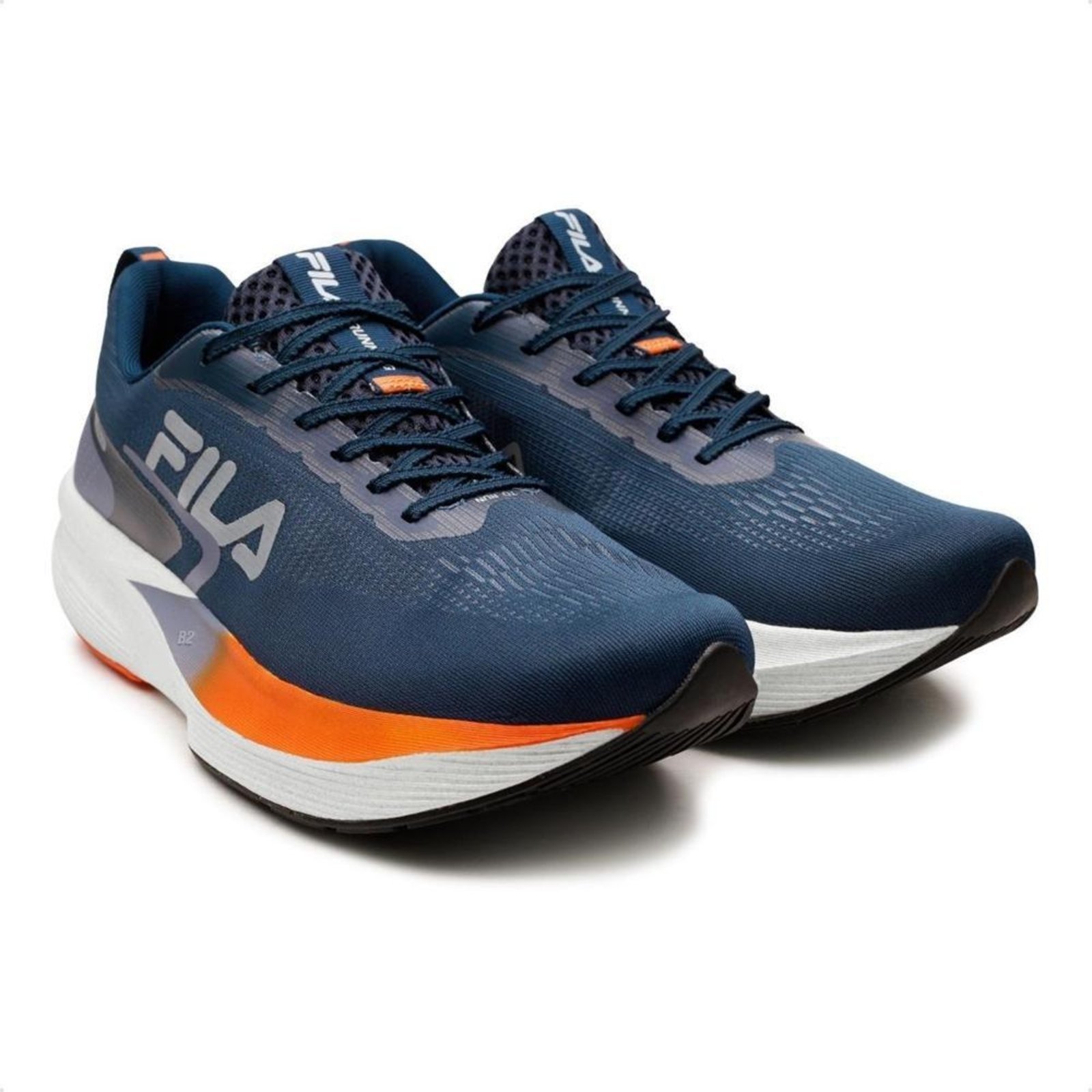 Vista 3 Tênis Masculino Fila Racer Fastpace 1321052 azul Fila azul