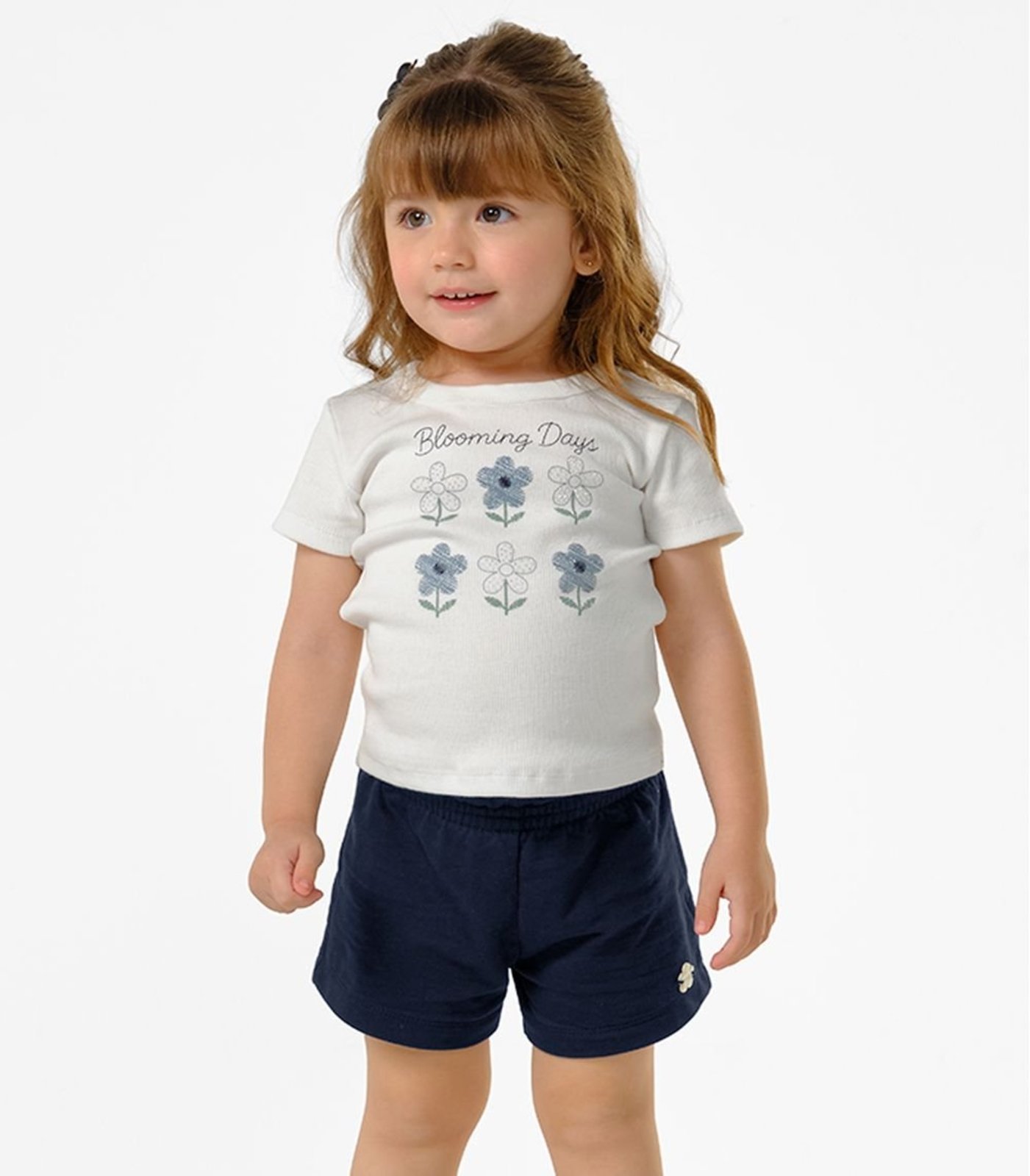 Infantil - Conjunto Blusa Com Shorts Trick Nick Bege