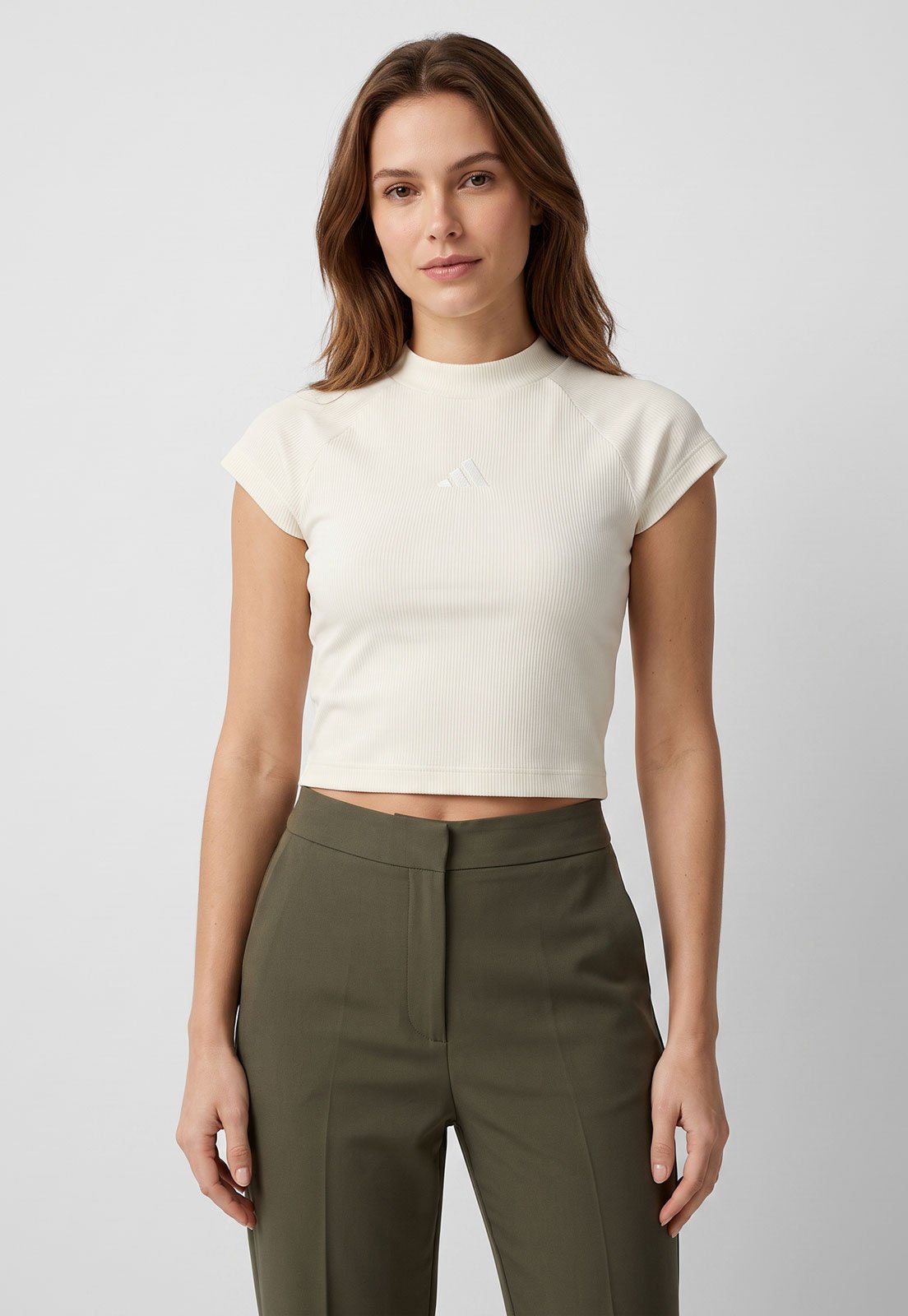 Camiseta Feminina adidas Sportswear Future Icons Off-White