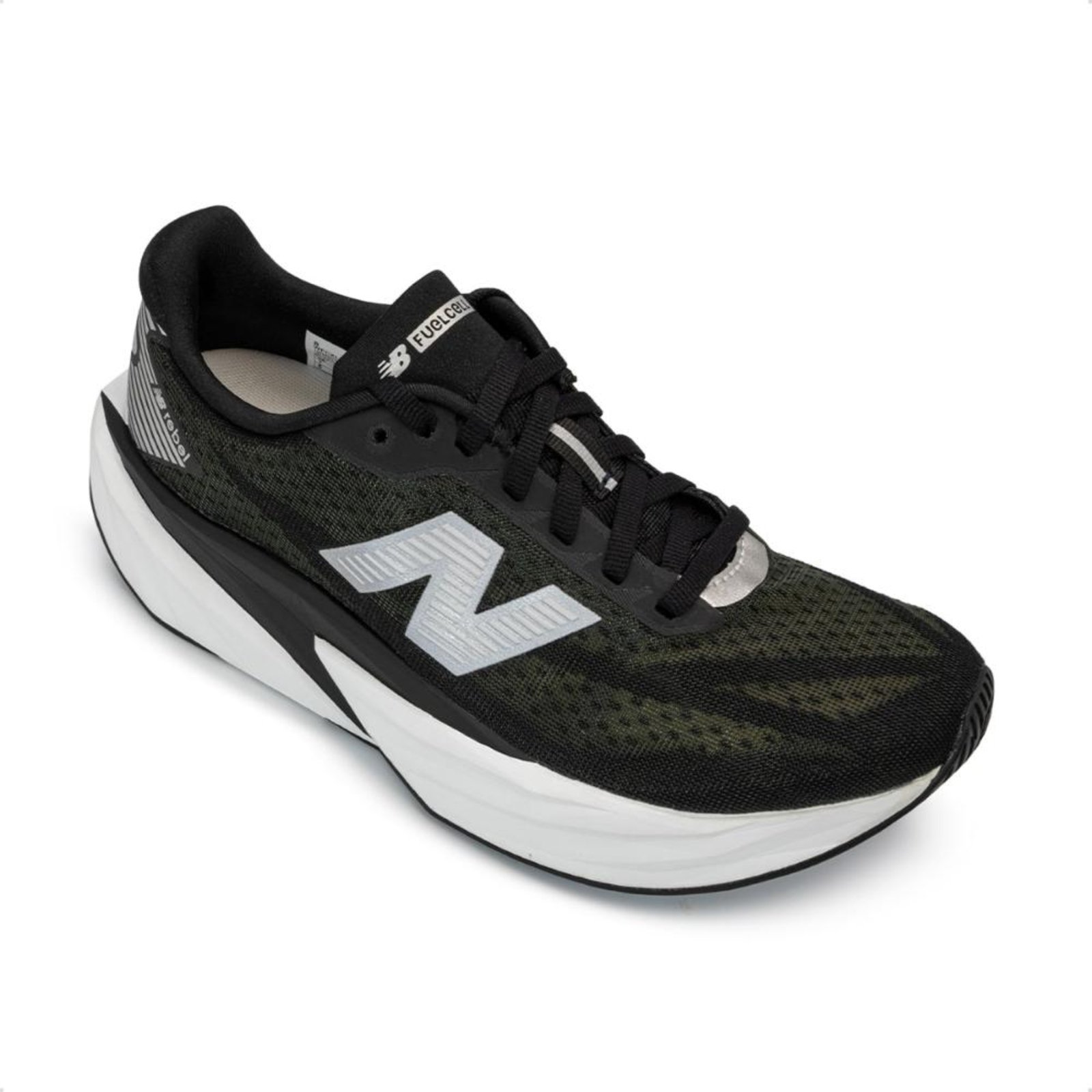 Vista 3 Tênis New Balance Feminino Fuelcell Rebel V5 Corrida verde New Balance verde