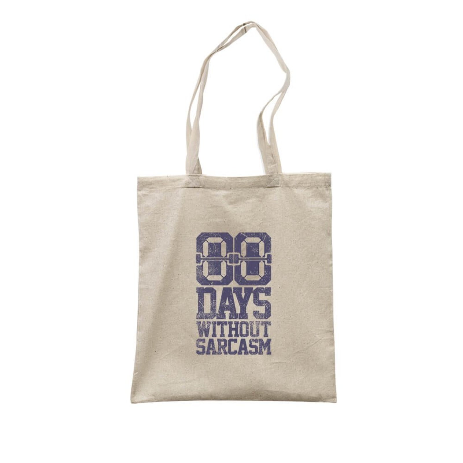 Ecobag Days Without Sarcasm - Bege - Casual - Studio Geek