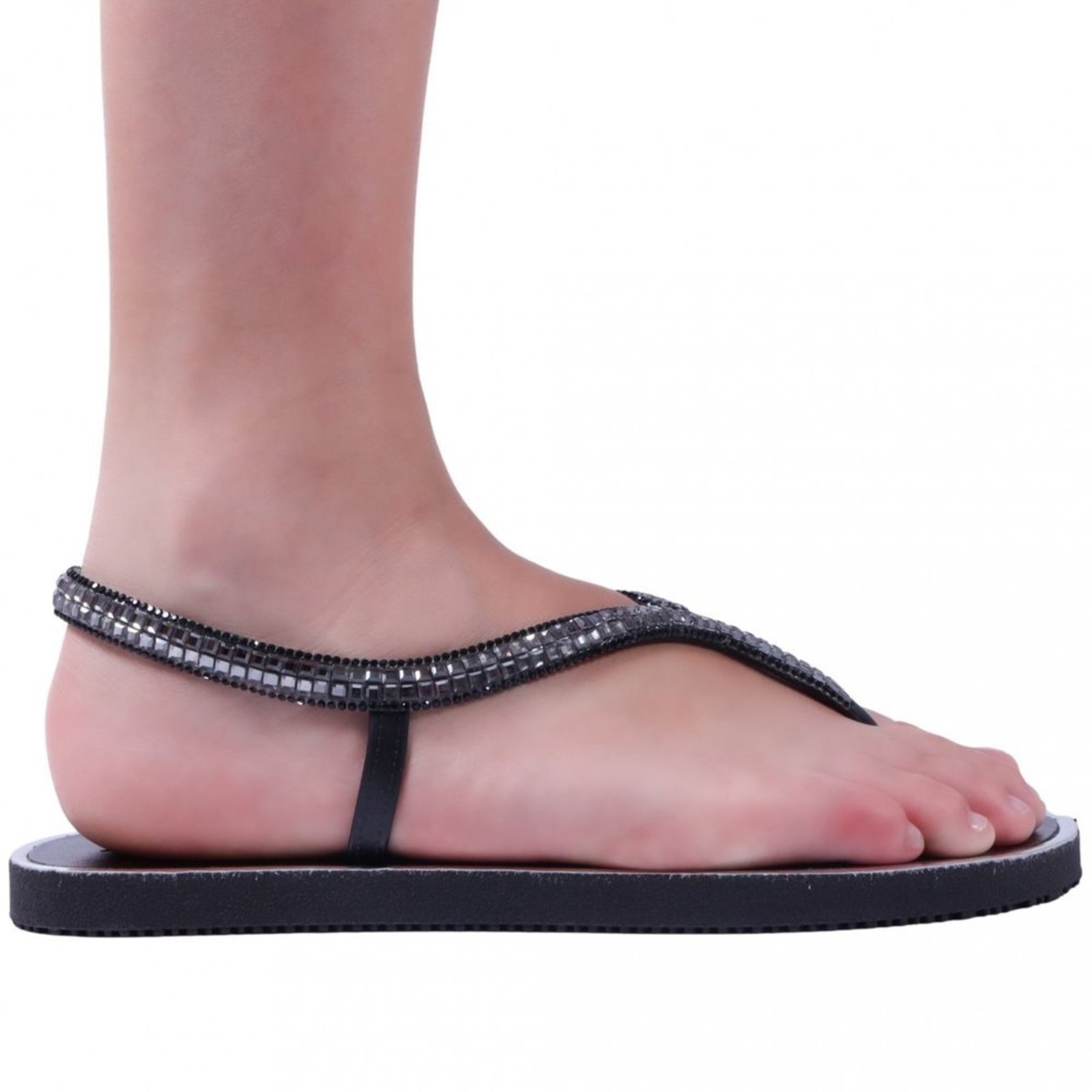 Rasteirinha Feminina Zariff Sd2402 Zariff Preto