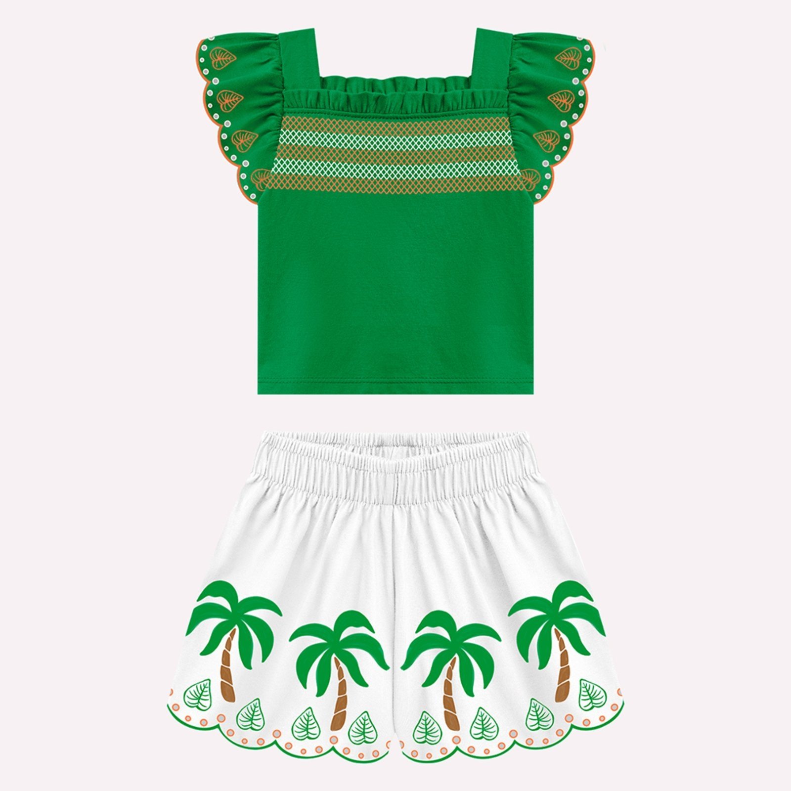 Infantil – Conjunto Menina Coqueiros Nanai