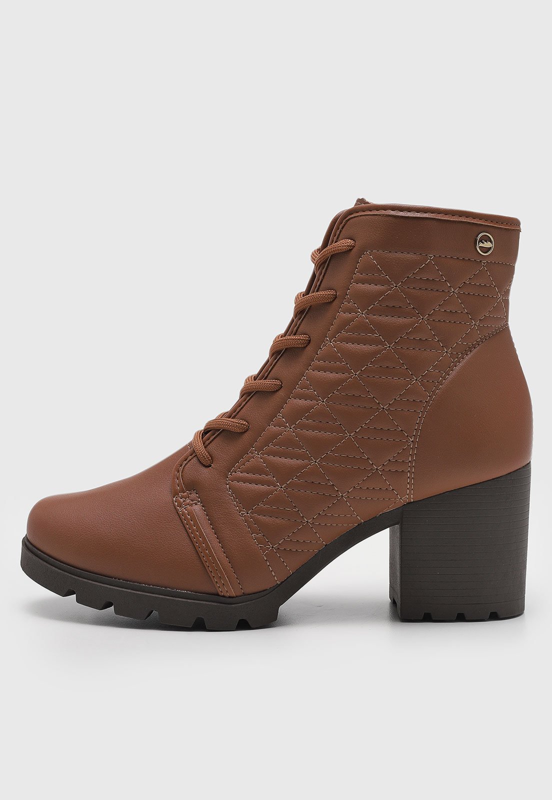 Bota Dakota Cano médio Caramelo