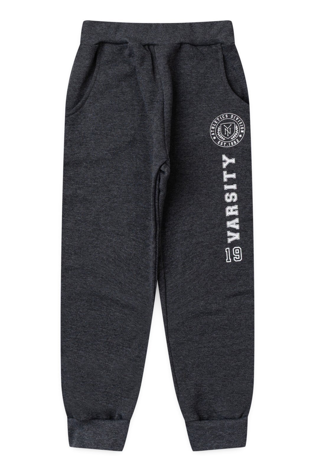 Infantil - Calça Moletom Menino c/ Bolso Varsity