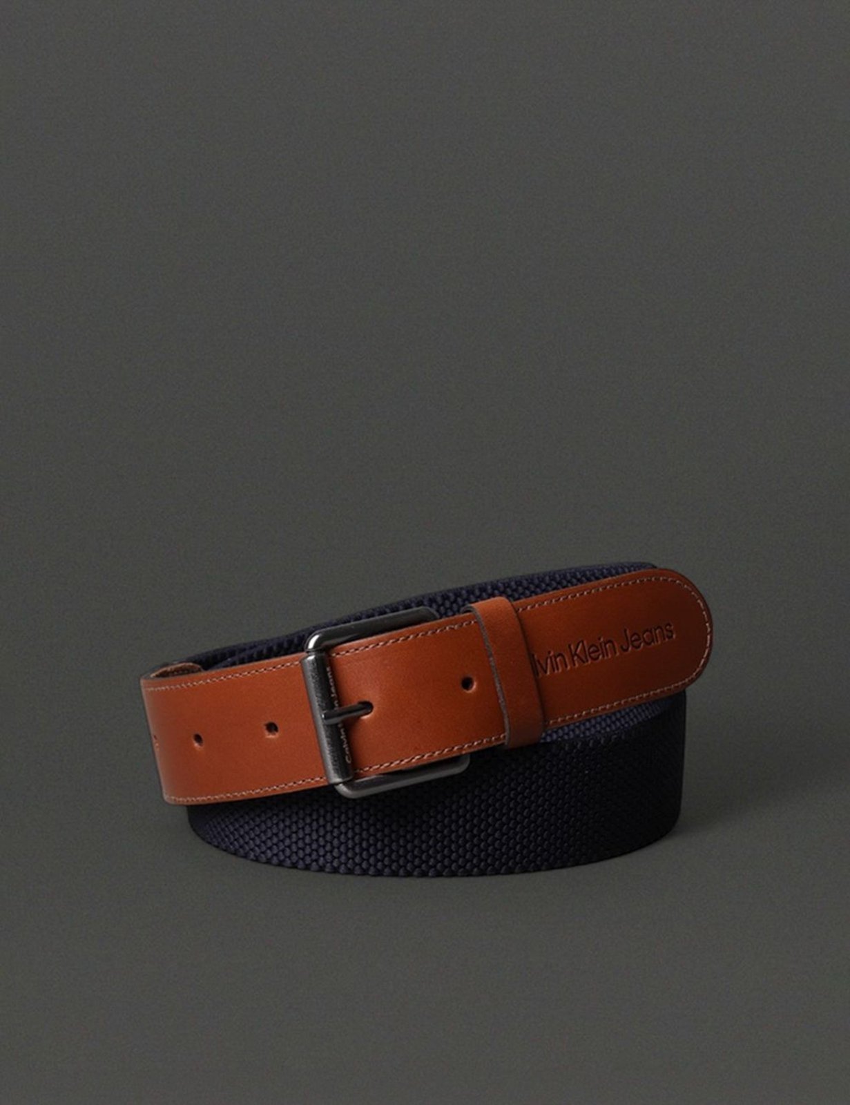 Cinto Masculino Elástico Calvin Klein Jeans – Marinho Calvin Klein Jeans