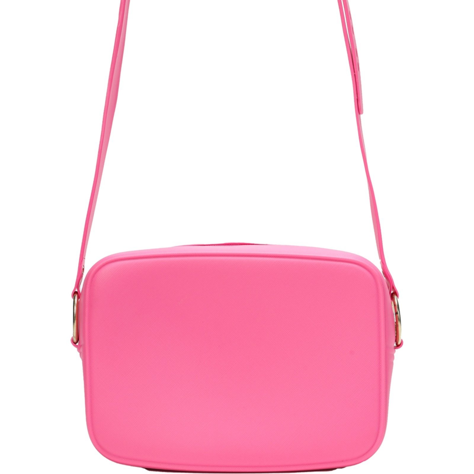 Vista 3 Bolsa Shoulder Easy Lança Perfume Resina AI23 Feminino rosa rosa