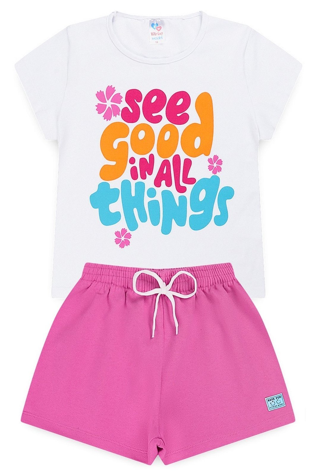 Infantil - Conjunto Juvenil Verão Feminino Good Things