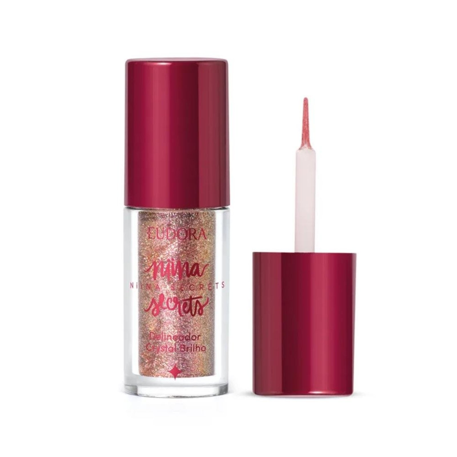 EUDORA NIINA SECRETS DELINEADOR CRYSTAL BRILHO ROSE GOLD 3G