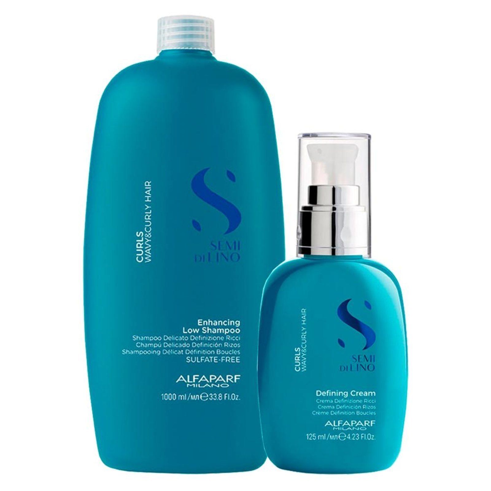 Alfaparf Semi Di Lino Curls Shampoo e Creme