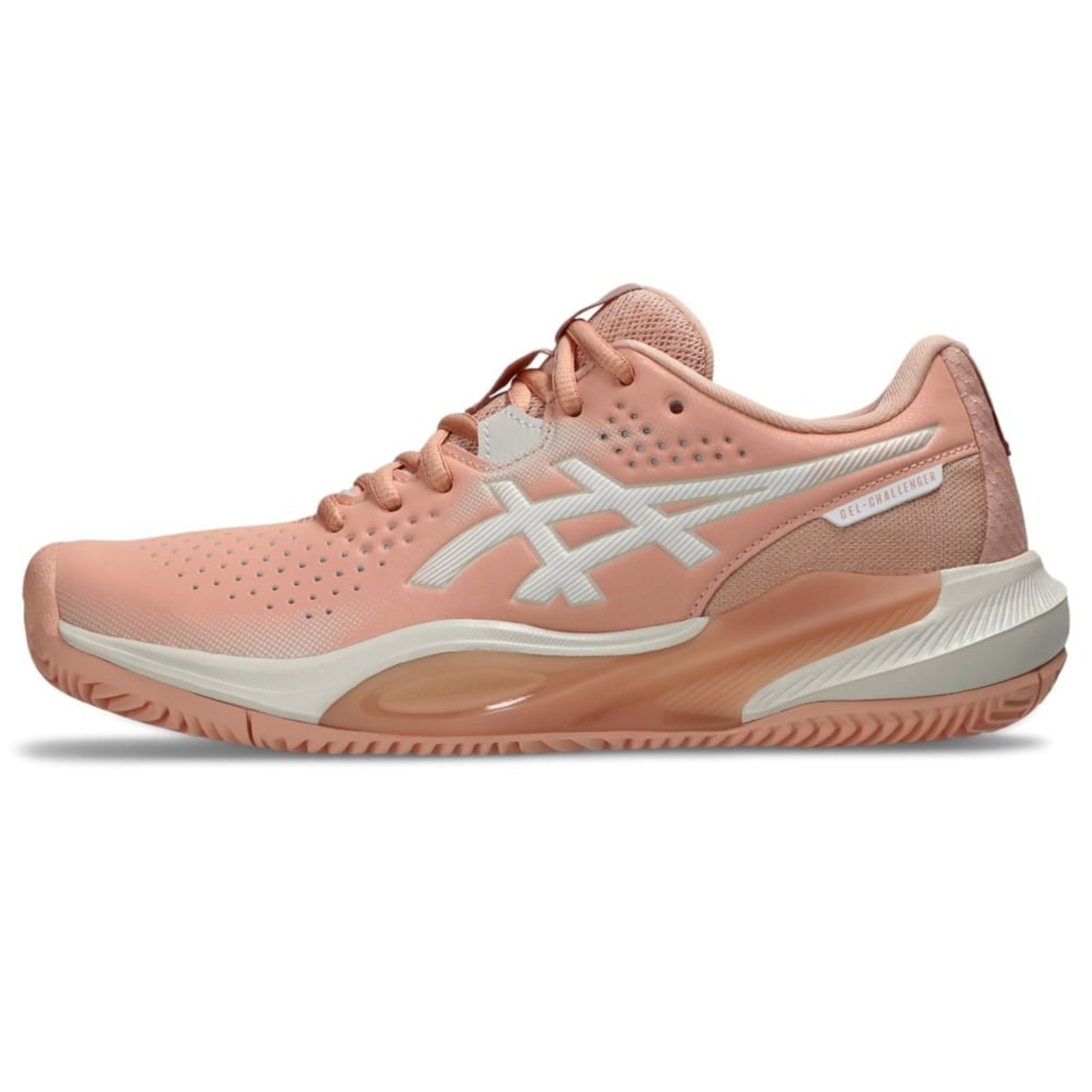 Tênis ASICS Gel-Challenger 15 Saibro - Feminino - Rosa/Branco