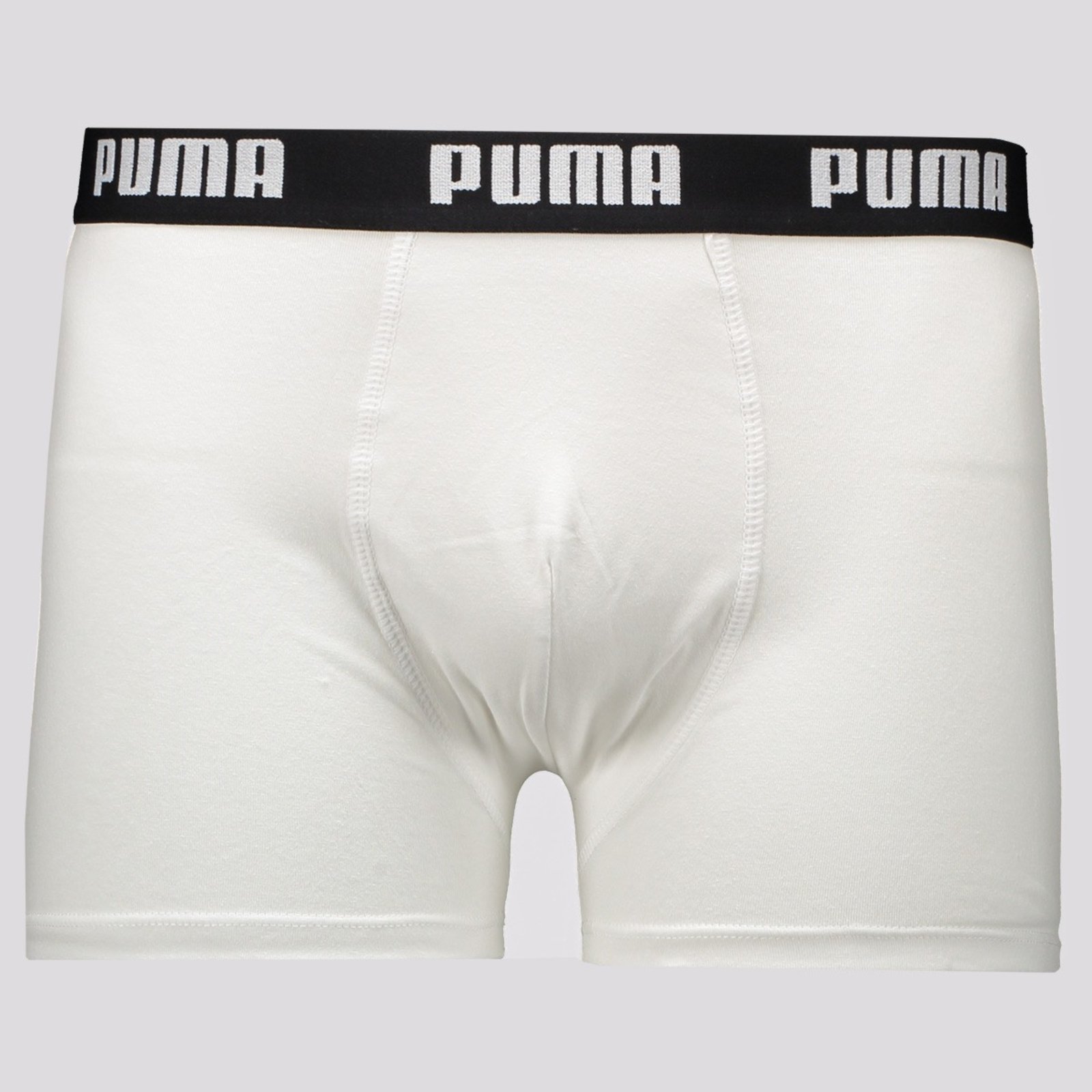 Cueca Boxer Puma Cotton Branca