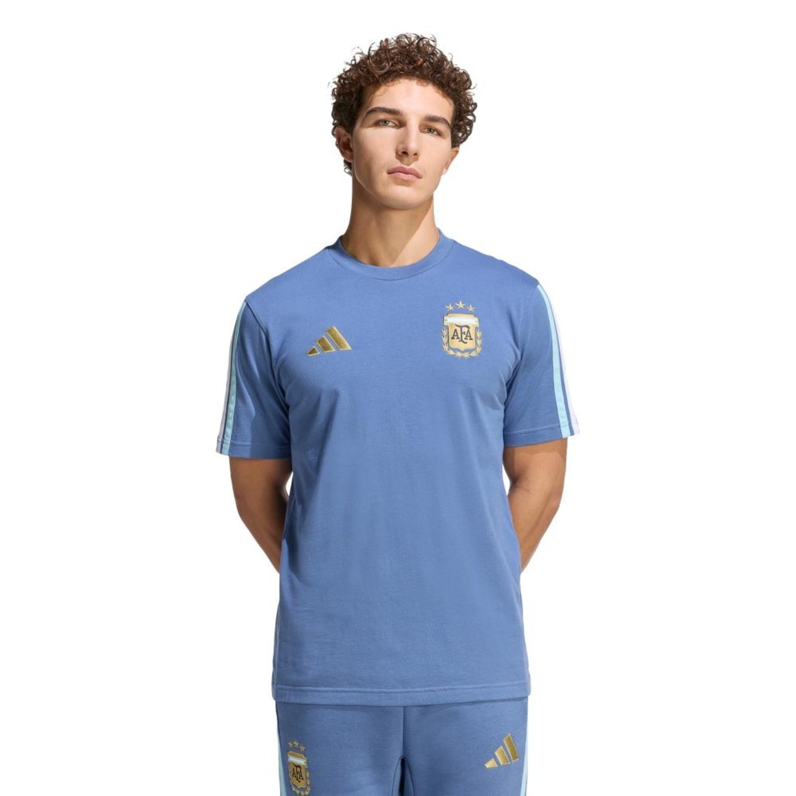 Vista 2 Camiseta Argentina DNA adidas Performance azul Adidas azul