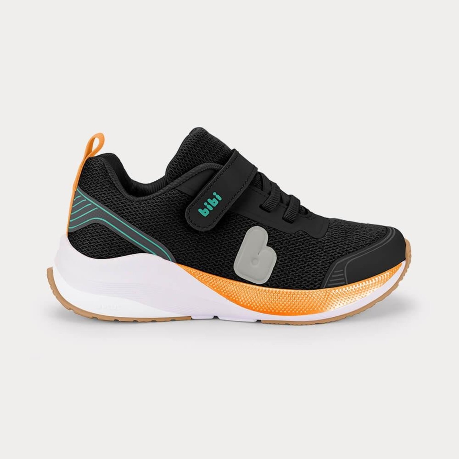 Infantil - Tênis Bibi High School Preto com Laranja 1248064 28