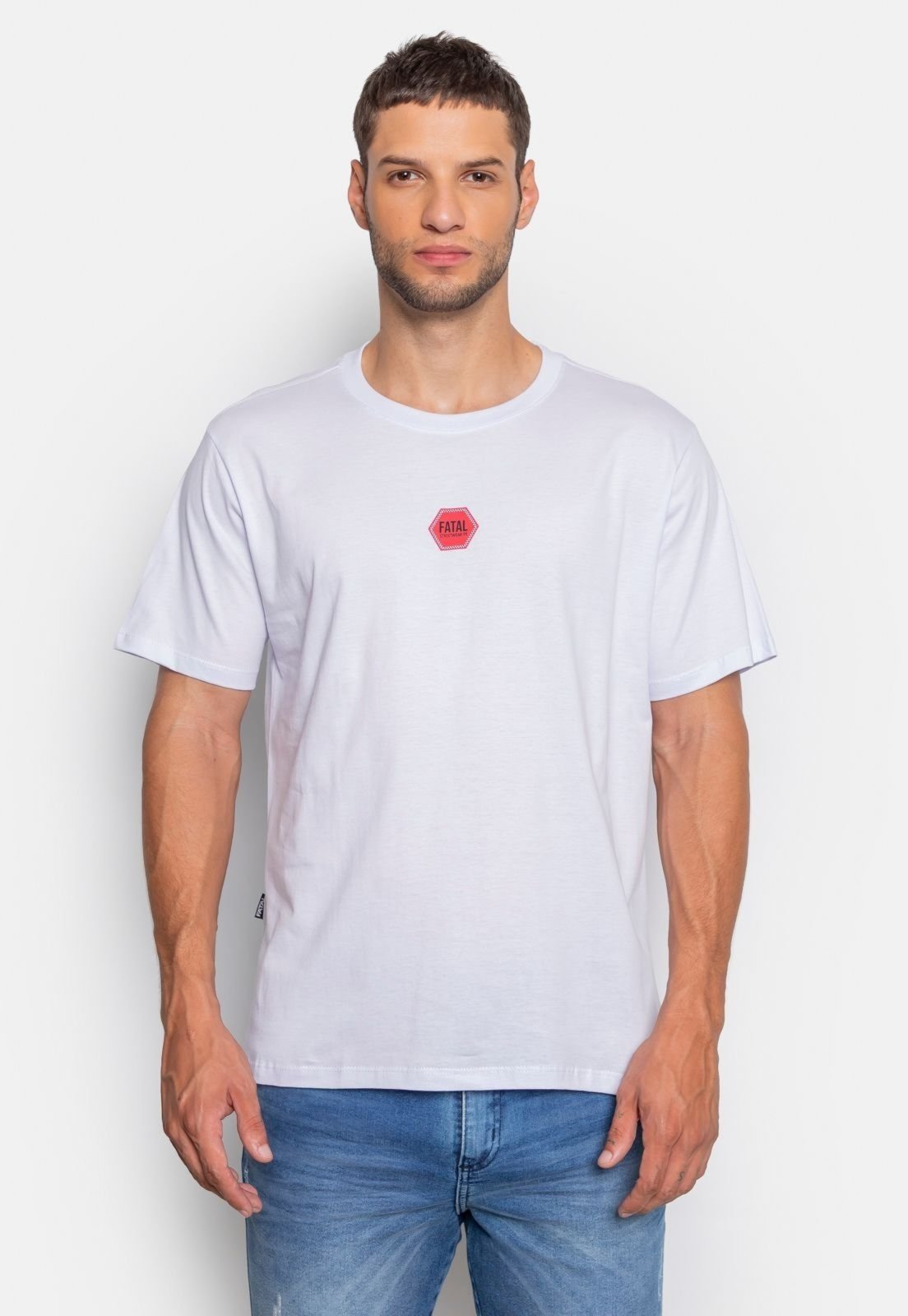 Camiseta Fatal Básica Branca