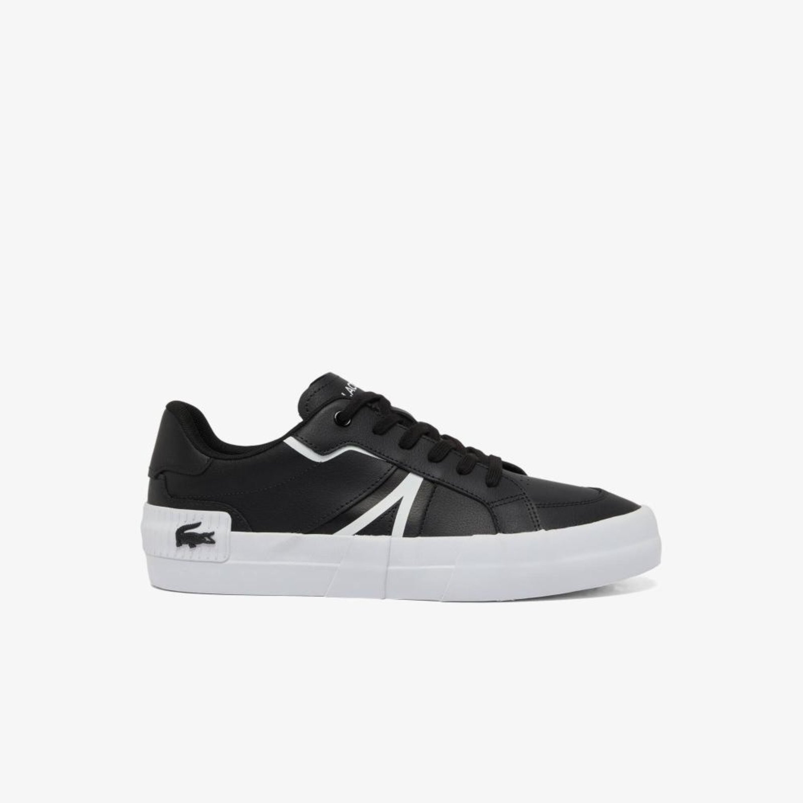 Tênis Lacoste Masculino L004 de Couro Preto