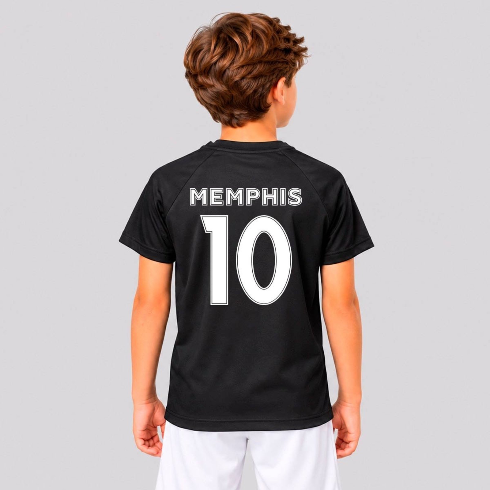 Camisa Corinthians Listrada Preta 10 Memphis