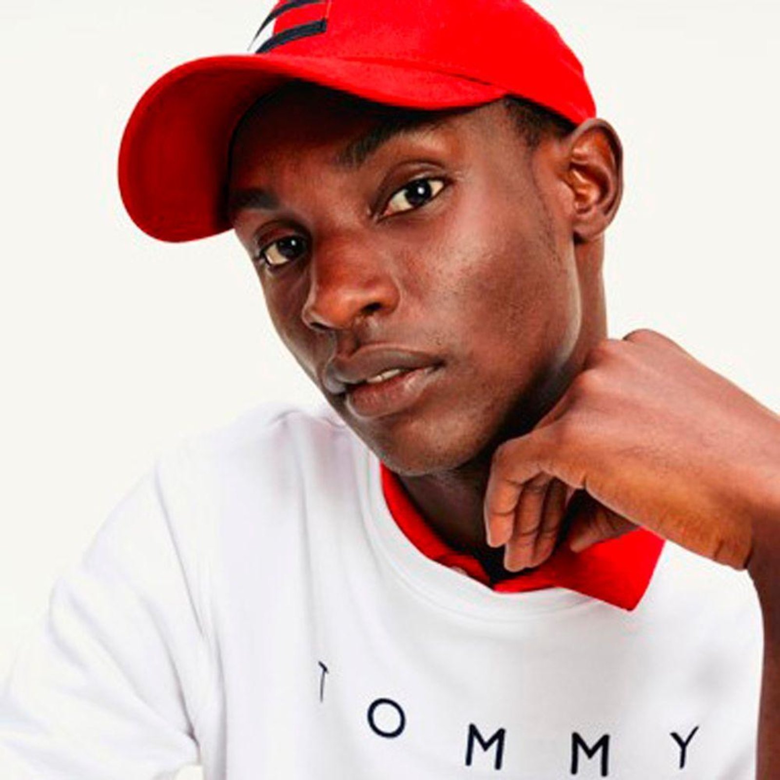 Boné Tommy Hilfiger Clássico Bandeira Vermelho