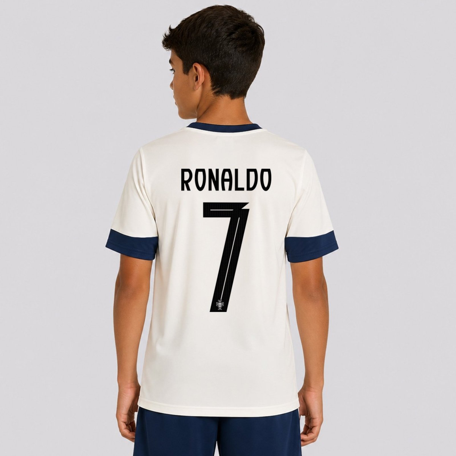 Camisa Puma Portugal Treino 2025 Juvenil 7 Ronaldo