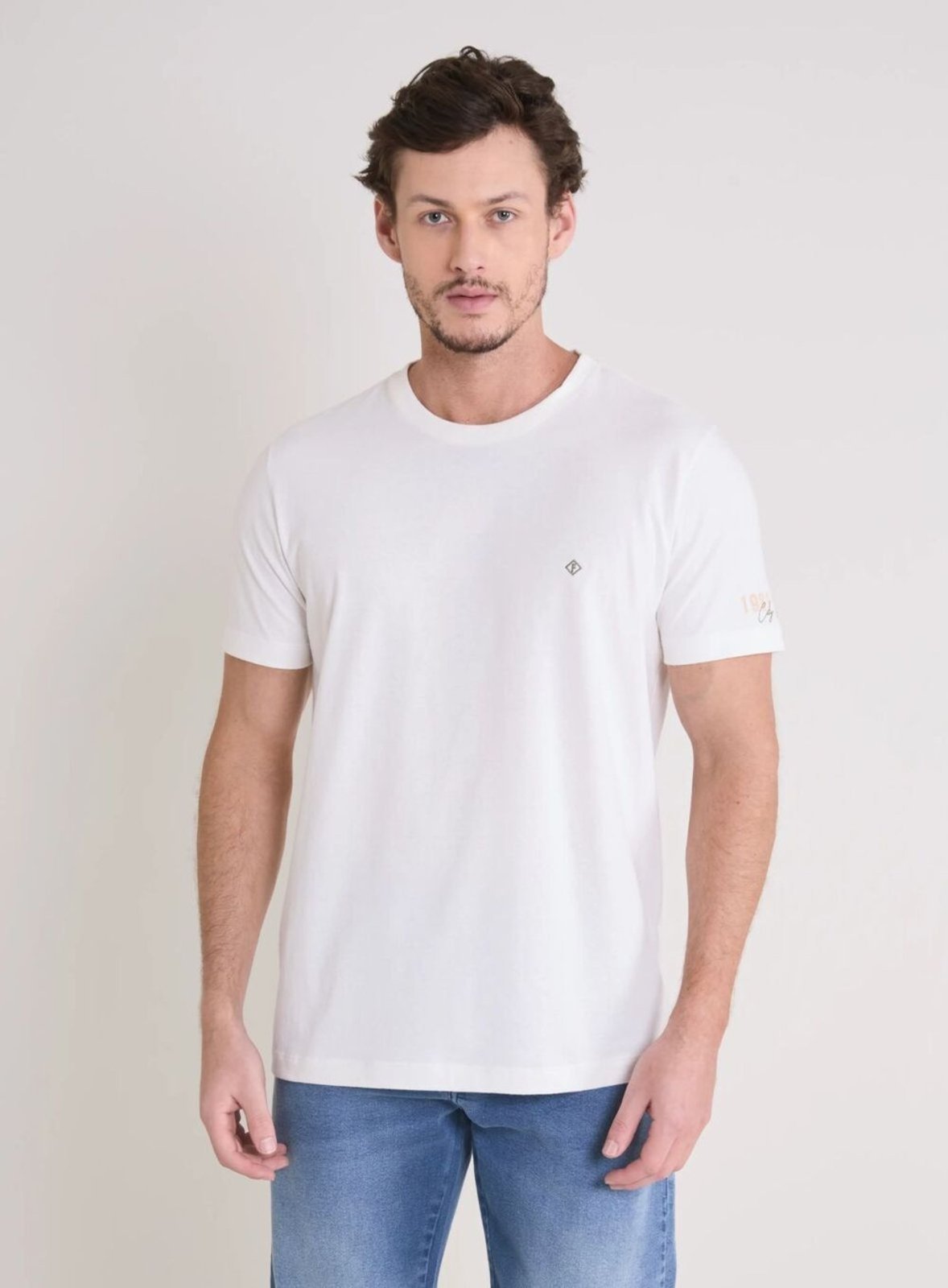 Camiseta Masculina New Slim Forum Off Shell