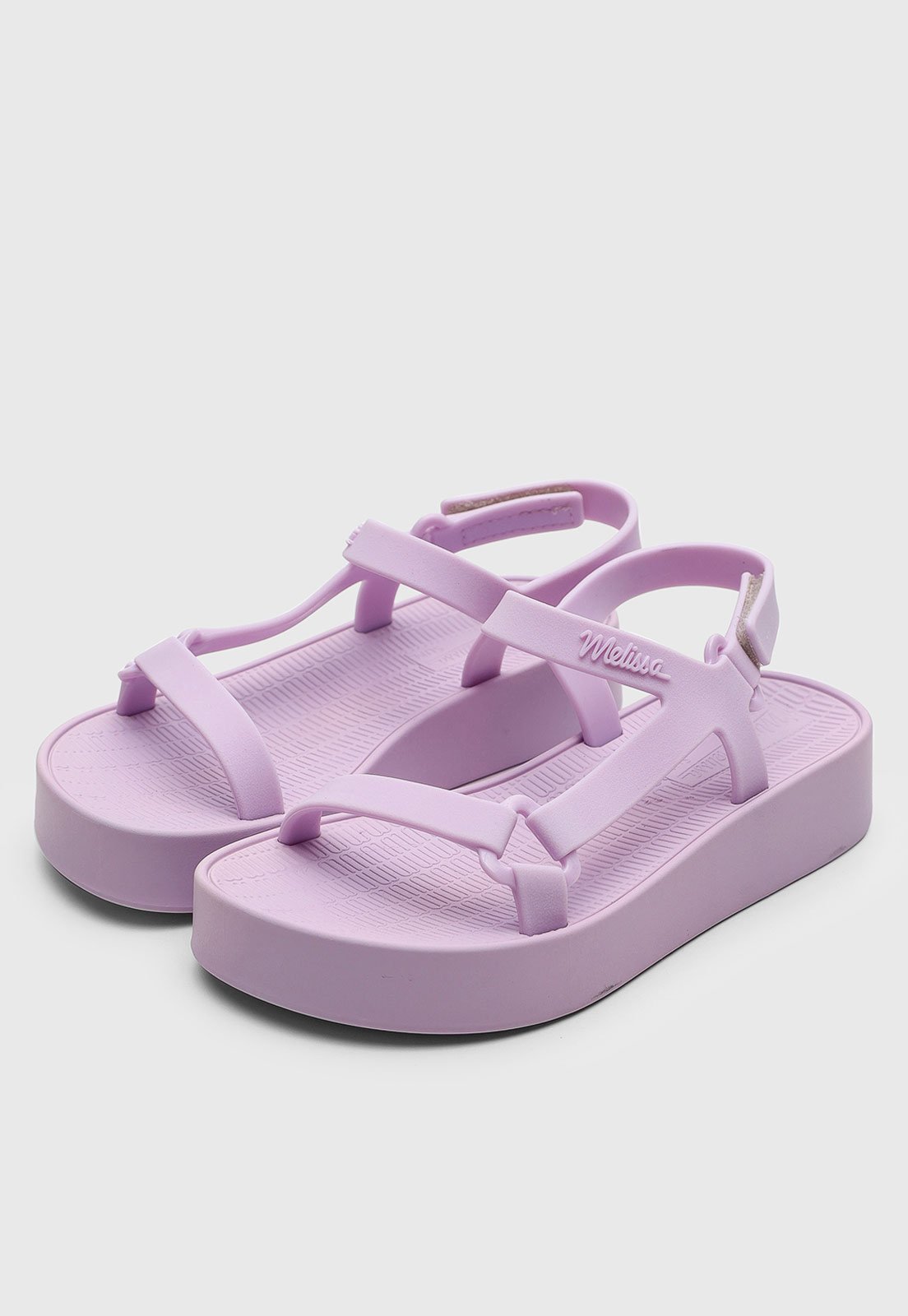 Infantil – Sandália Mini Melissa Sun Downtown Platform Lavanda