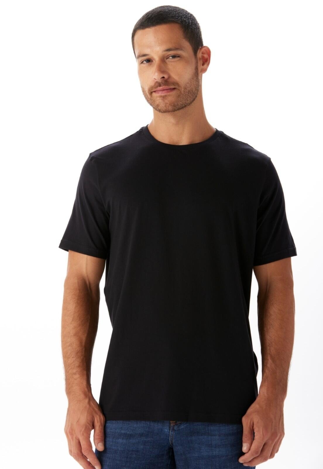 Camiseta Pima Traymon Regular - Preto - Xxg