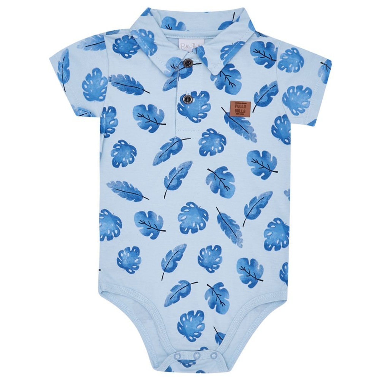 Infantil - Body Menino - Nuvem - 48652-1273 Azul