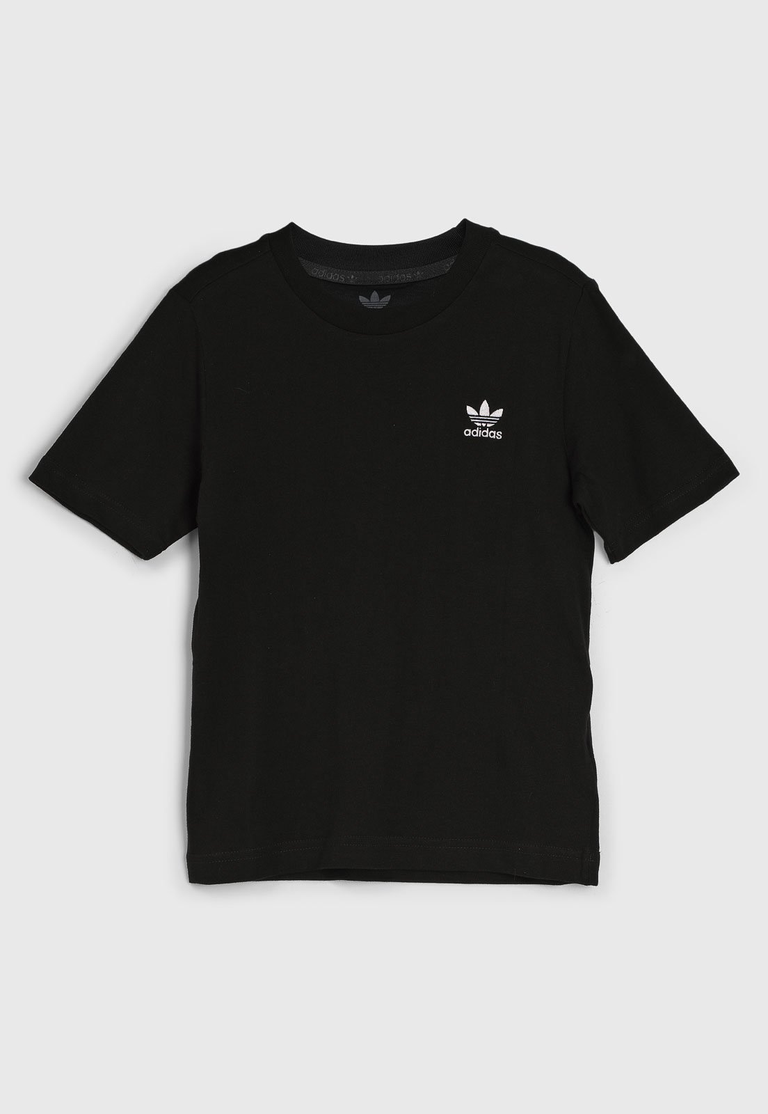Vista 2 Infantil - Camiseta adidas Originals Essentials Preta preto adidas Originals preto