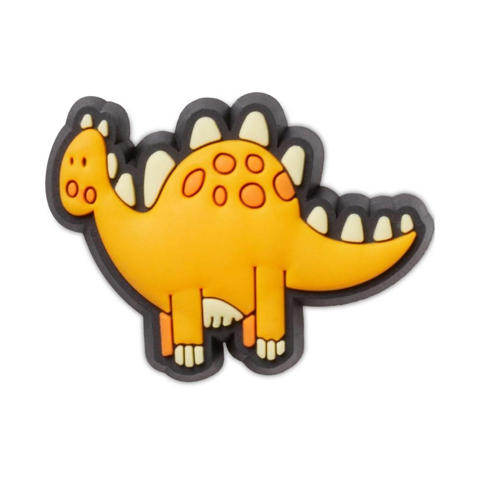 Vista 2 Infantil - Jibbitz™ Dino Amarelo Crocs branco