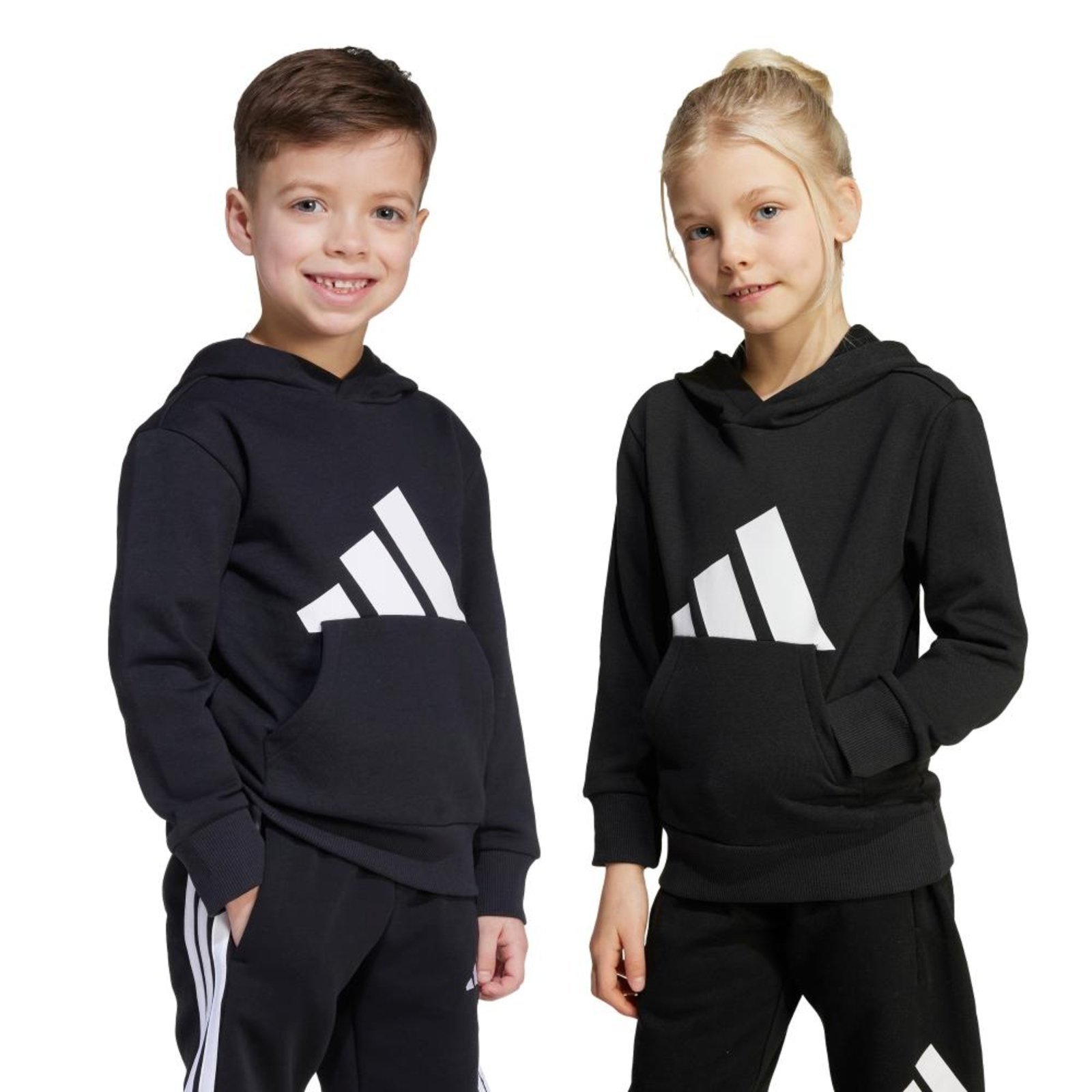 Infantil – Moletom Capuz Essentials adidas Sportswear Preto