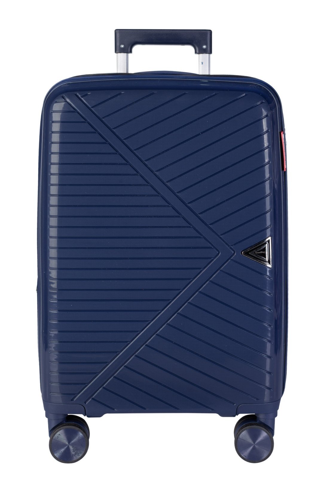 Vista 2 Mala Enluaze De Bordo Viagem 20" Polipropileno Detroit - Azul Marinho" rosa azul Enluaze rosa azul